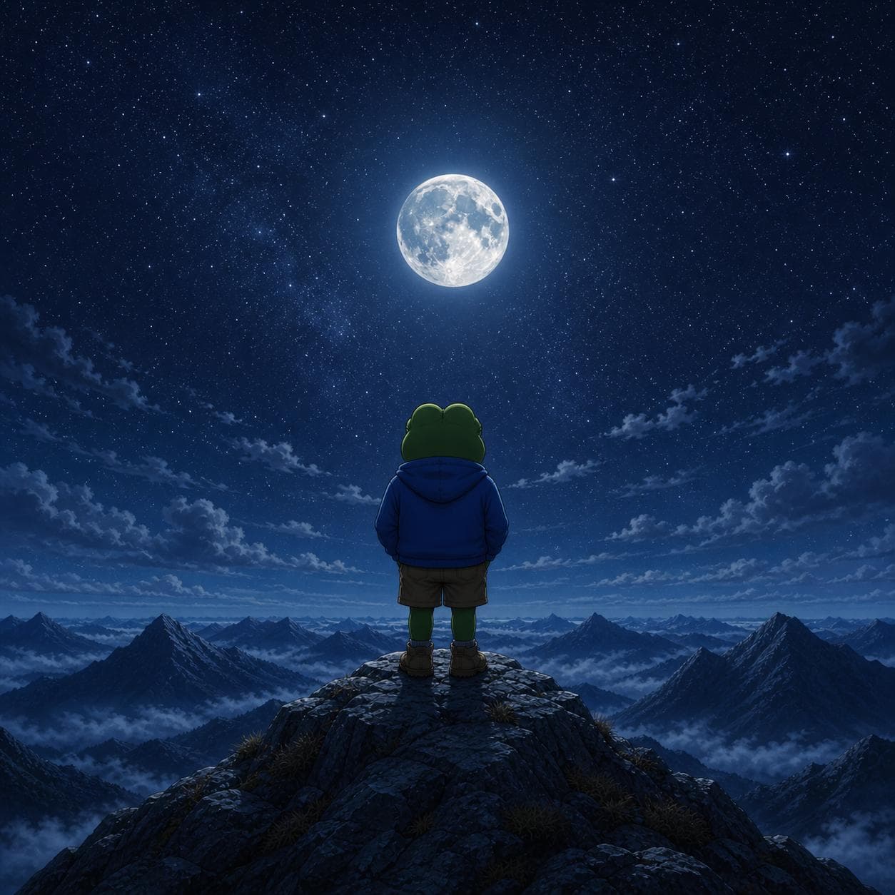 $MOON logo visual